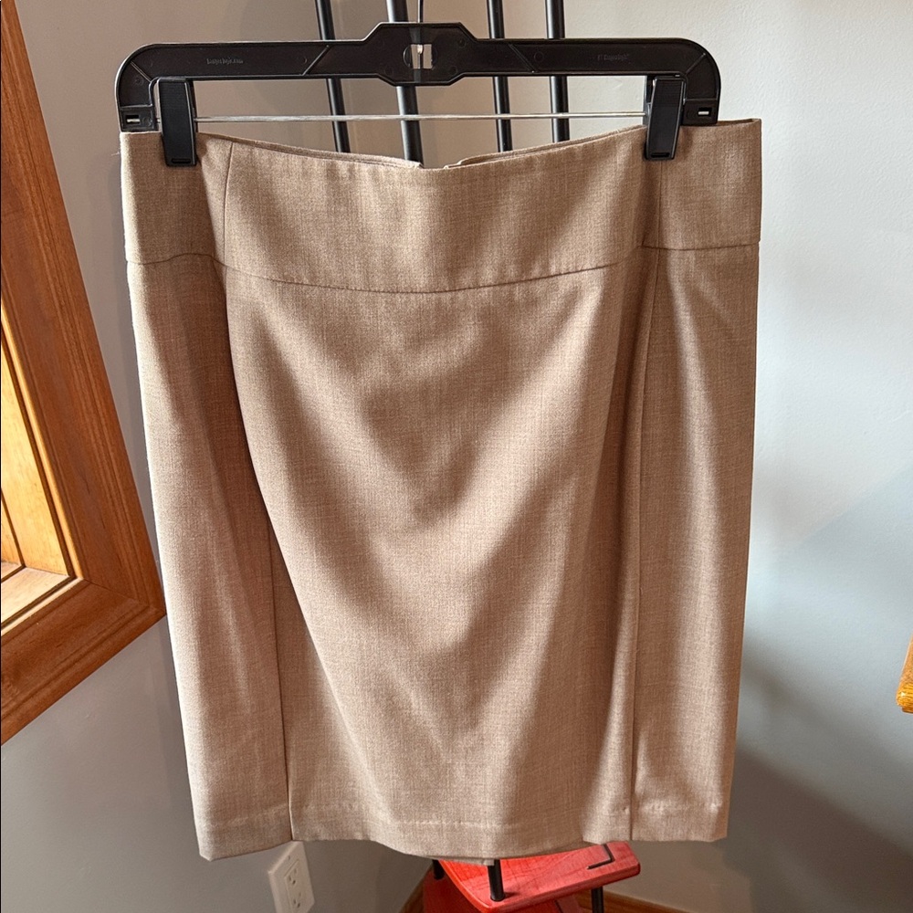 Apt. 9 Neutral Tan Pencil Skirt